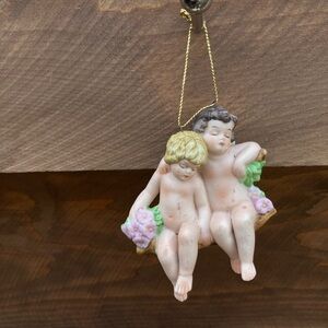 Vintage Porcelain Angel/ Cherub Ornament “In Arcady” Balliol